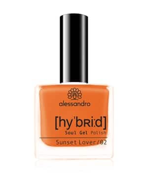 Alessandro Hybrid California Dreams Nagellack Orange