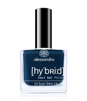 Alessandro Hybrid Nagellack Schwarz