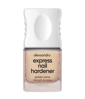 Alessandro Nail Care Express Nail Hardener Golden Shine Nagelhärter Nude