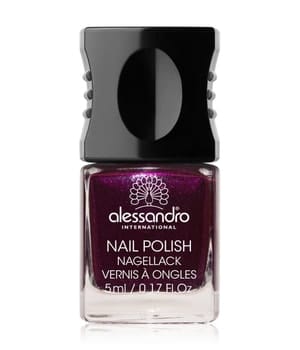 Alessandro Nail Polish Colour Explosion Small Nagellack Schwarz