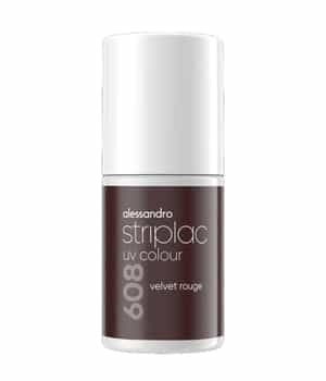 Alessandro Striplac UV Colour Velvet Luxe Gel Nagellack Braun