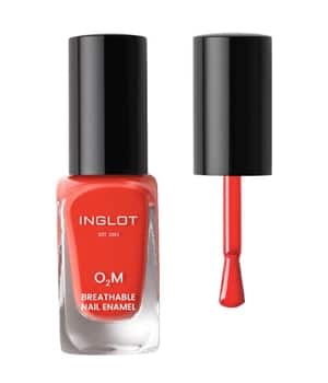 INGLOT O₂M Breathable Nail Enamel Nagellack Rot