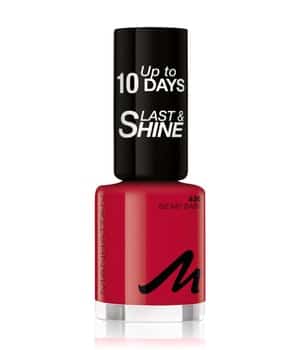 Manhattan Last & Shine Nagellack Dunkelrot