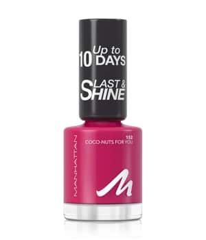 Manhattan Last & Shine Nail Polish Nagellack Dunkelrot