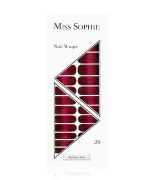 Miss Sophie Bordeaux Wine Nagelfolie Dunkelrot