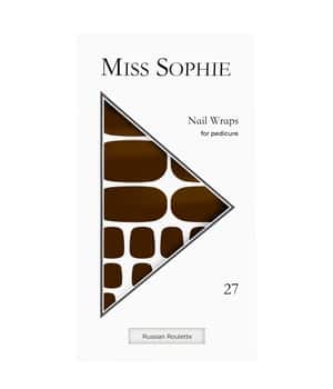 Miss Sophie Russian Roulette Nagelfolie Schwarz