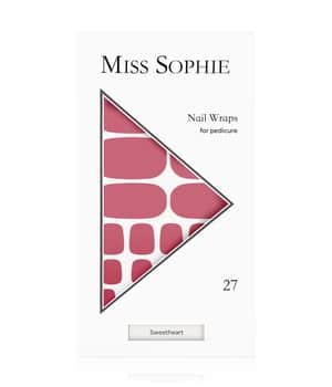Miss Sophie Sweetheart Pedicure Nagelfolie Hellbraun