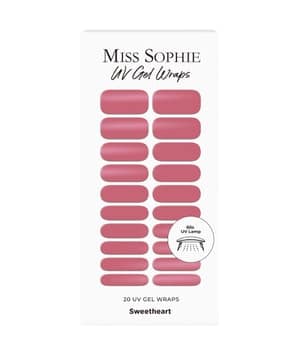 Miss Sophie UV Gel Wraps Sweetheart Nagelfolie Hellbraun