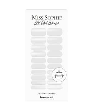 Miss Sophie UV Gel Wraps Transparent Nagelfolie Weiß