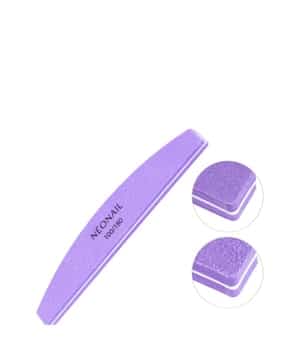 NÉONAIL Polierfeile 100/180 Violett Nagelfeile