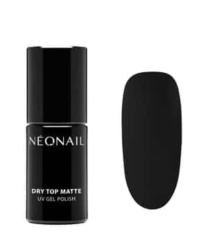 NÉONAIL UV Nagellack Dry Top Matte Top Coat Schwarz