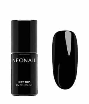 NÉONAIL UV Nagellack Top Dry Top Nagelunter- und Nagelüberlack Schwarz