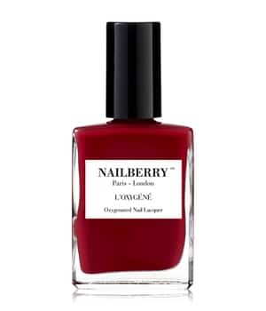 Nailberry L’Oxygéné Le Temps des Cerises Nagellack Dunkelrot