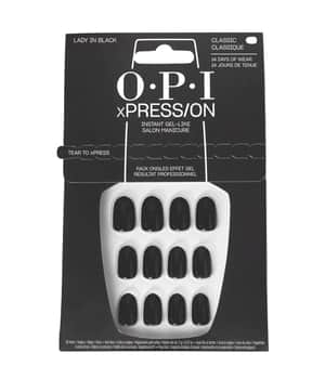 OPI xPRESS/ON Lady in Black® Kunstnägel Schwarz