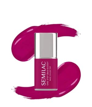 Semilac 3in1 One Step Glossy Gel Nagellack Dunkelrot
