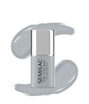 Semilac One Step 3in1 UV Gel Polish Gel Nagellack Grau
