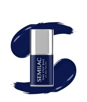 Semilac One Step 3in1 UV Gel Polish Gel Nagellack Schwarz