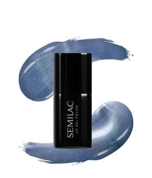 Semilac UV Nagellack Gel Nagellack Grau
