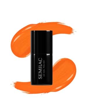 Semilac UV Nagellack Gel Nagellack Orange