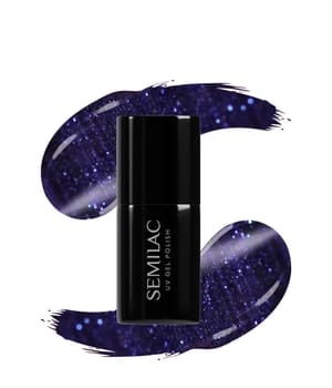 Semilac UV Nagellack Gel Nagellack Schwarz