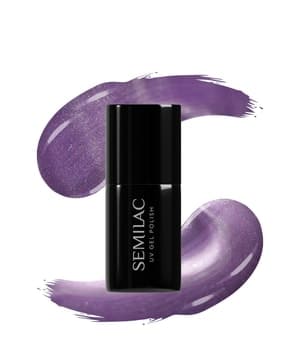 Semilac UV Nagellack Gel Nagellack Violett/Lila