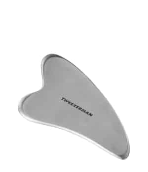 Tweezerman Gua Sha Edelstahl Gesicht Roll-On