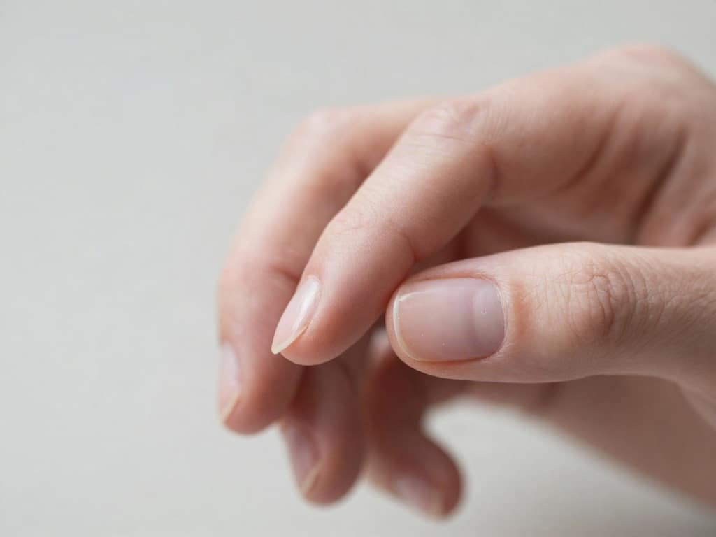 Nagellack Dellen