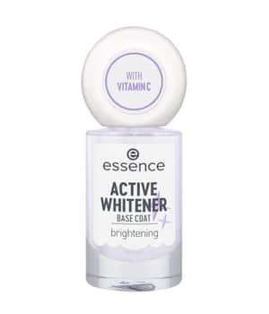 essence Active Whitener BASE COAT Nagelunterlack Weiß