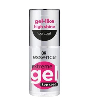 essence Extreme gel top coat Nagelüberlack Weiß