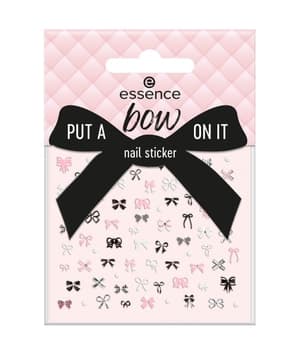 essence PUT A bow ON IT Nagelsticker