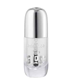 essence TOP GLOSS top coat Nagelüberlack Weiß