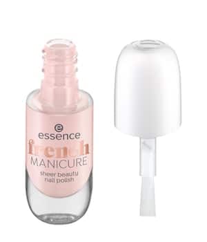 essence french MANICURE sheer beauty nail polish Nagellack Nude