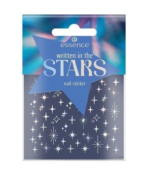essence written in the STARS nail sticker Nagelsticker