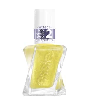 essie Gel Couture metallic glaze Top Coat Gelb
