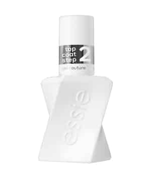 essie gel couture Top Coat Step 2 Nagelüberlack Weiß