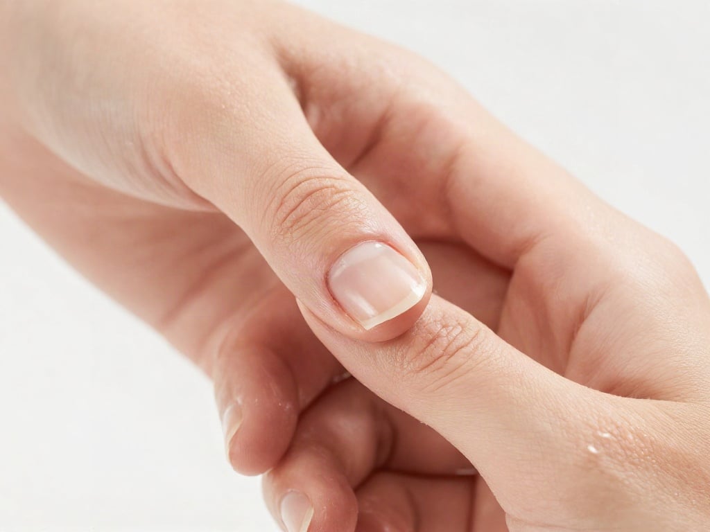 eingerissener Fingernagel