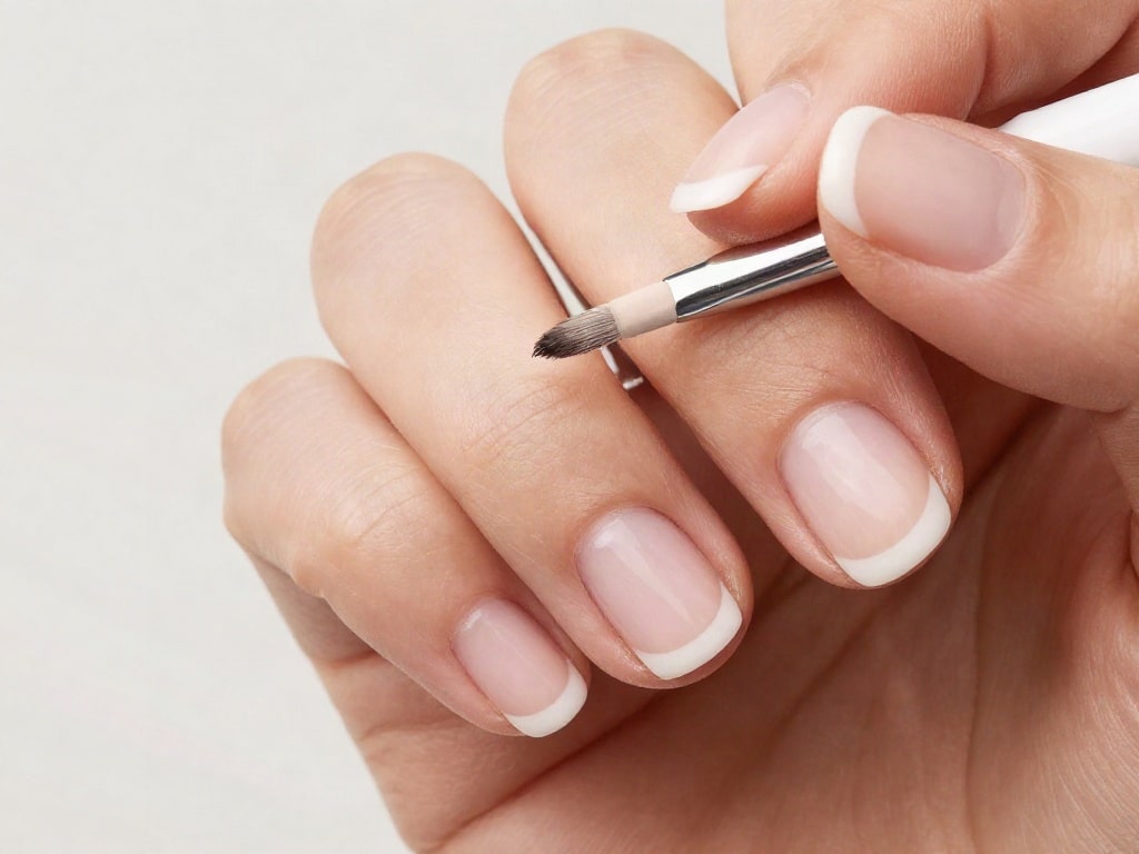French Nails ohne Schablone