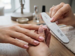 Gel Nägel kürzen
