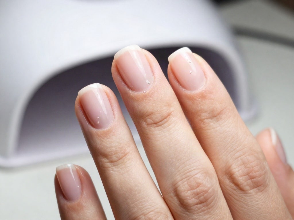 Gel Nagellack zieht sich zusammen