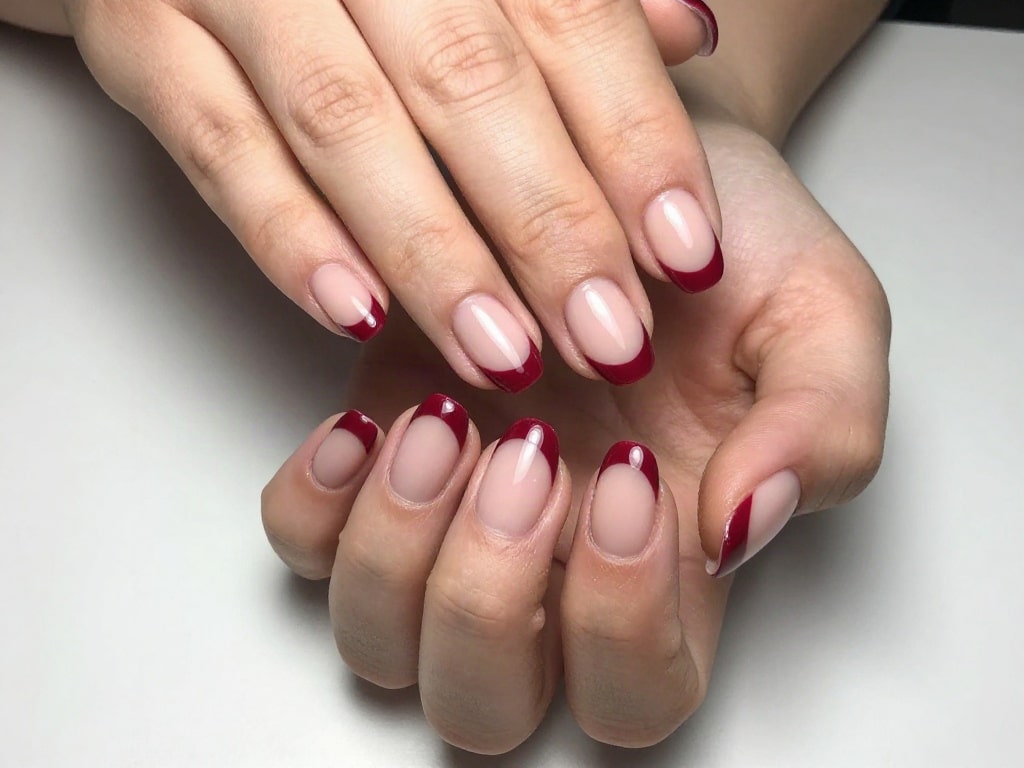 Half Moon Nails