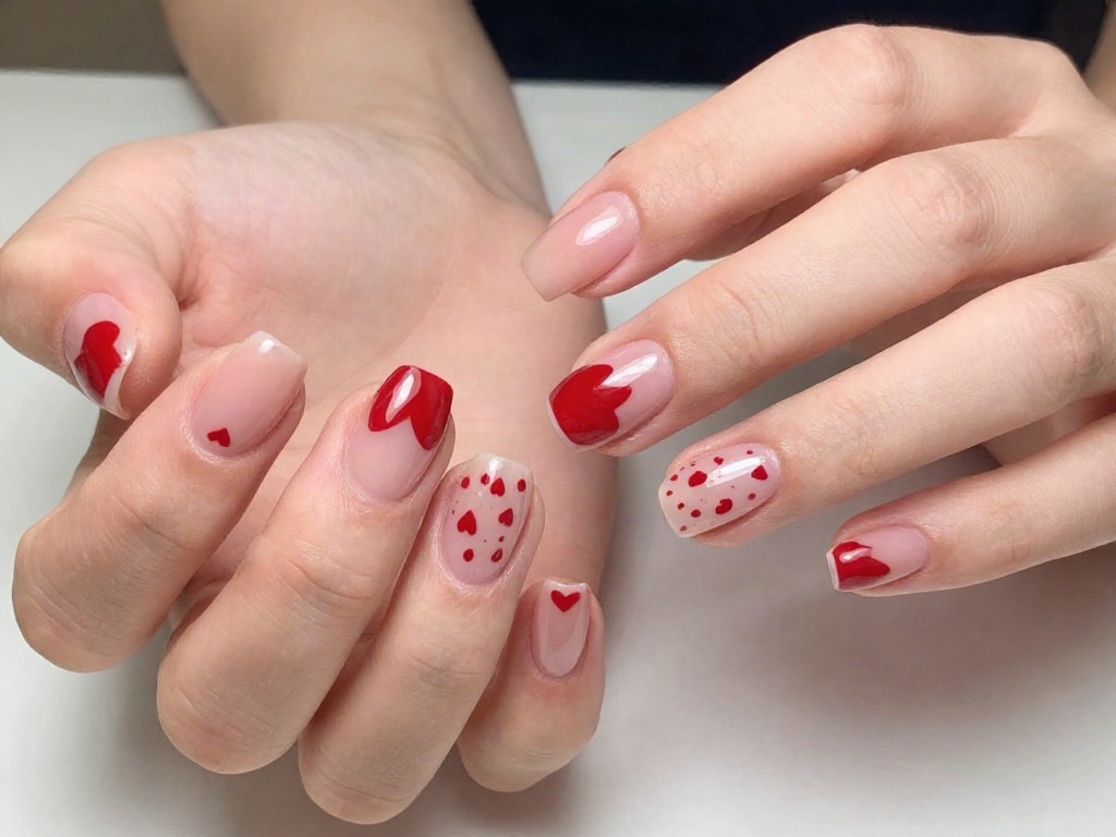 Nageldesign Herzen