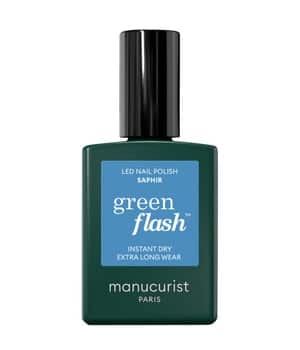 manucurist Green Flash Gel Nagellack Blau
