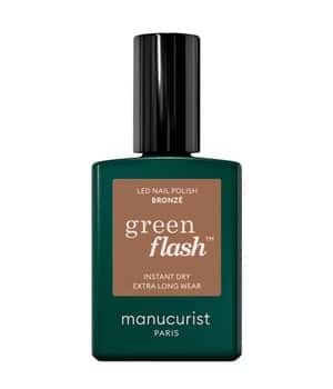 manucurist Green Flash Gel Nagellack Hellbraun