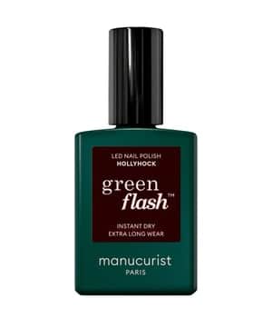 manucurist Green Flash Gel Nagellack Schwarz