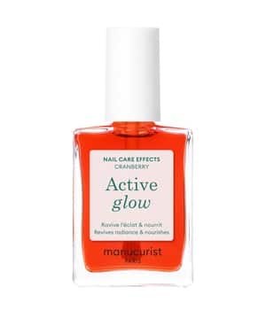 manucurist Nail & Hand Care Active Glow Nagellack Rot