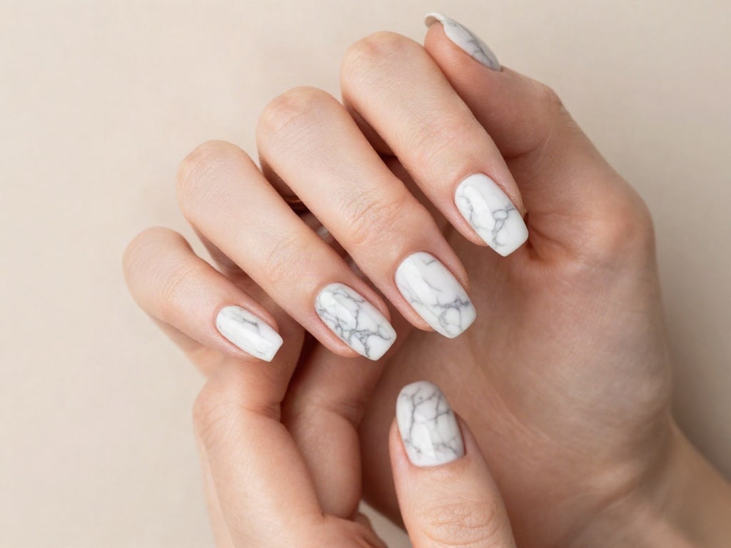 Marble Nails