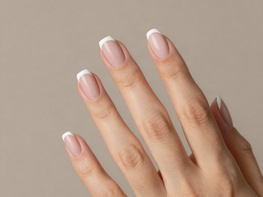 Micro French Nails
