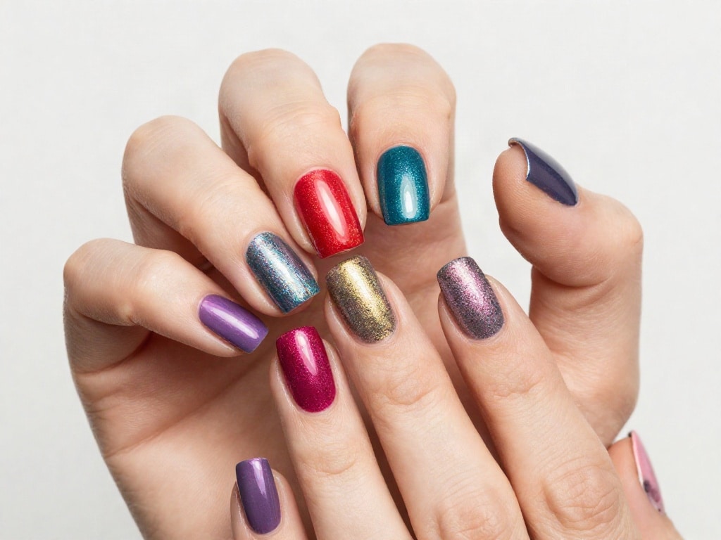 Nageldesign ohne UV Lampe