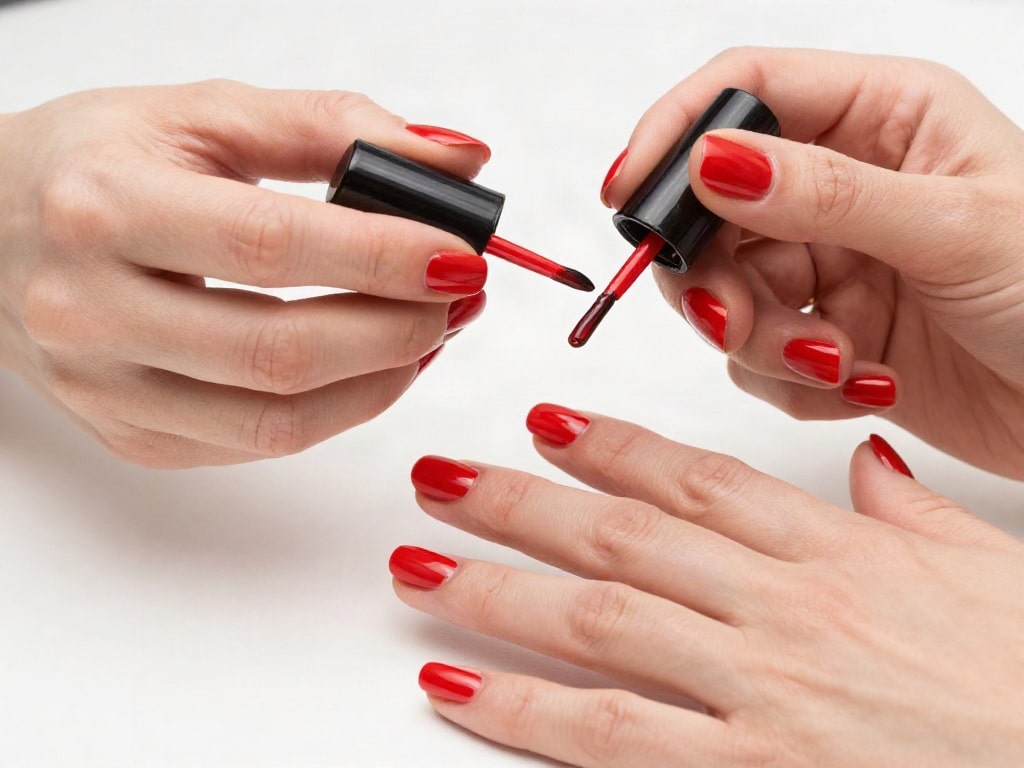 Nagellack Fehler korrigieren