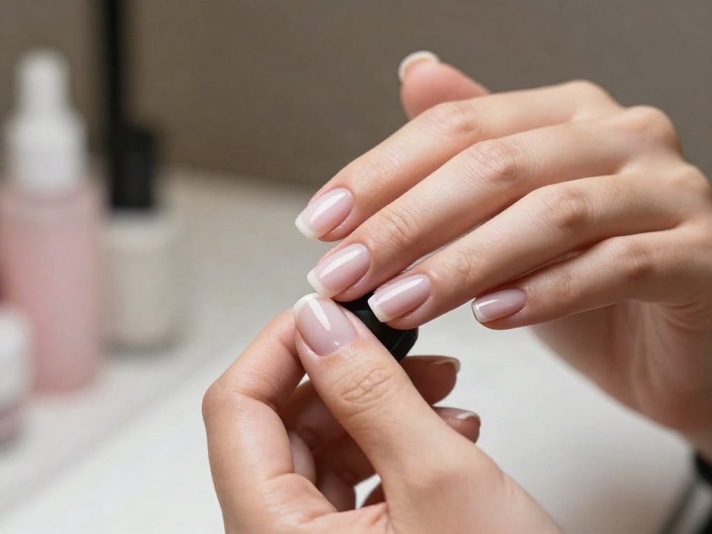 Nagellack ohne Übermalen